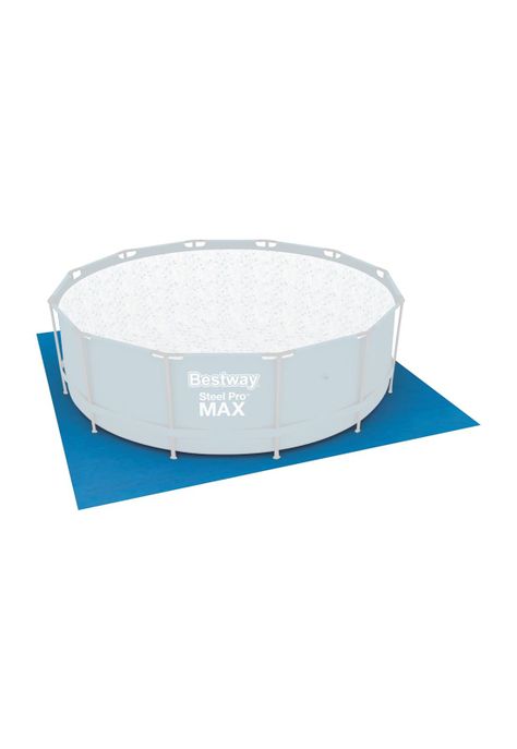 Bestway Lona Cubre Piso Para Piscina 3.96x3.96mt Azul-0