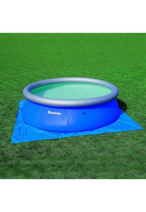 Bestway Lona Cubre Piso Para Piscina 3.96x3.96mt Azul-2