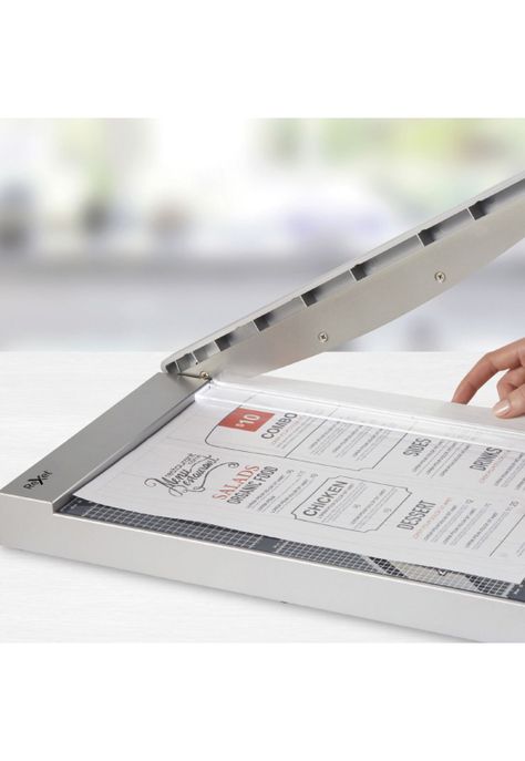 Rexel Guillotina Palanca Corte Recto 15 Hojas con Luz 1215G-1