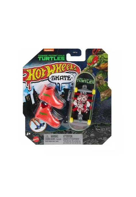 Hot Wheels Skate Rafael Tortugas Ninja Fingerboard-0