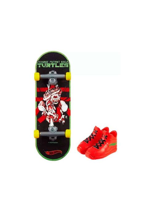 Hot Wheels Skate Rafael Tortugas Ninja Fingerboard-1