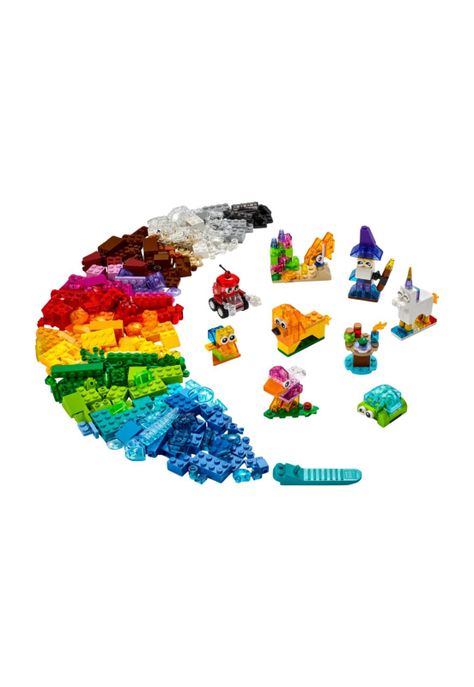 LEGO Ladrillos Creativos Transparentes - 11013-1