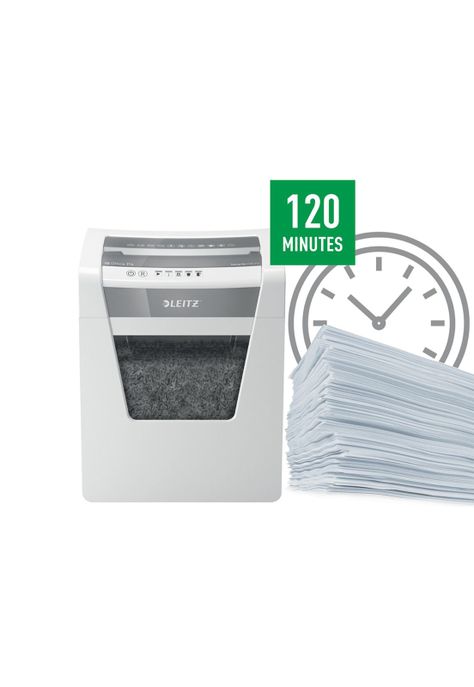 Trituradora Leitz IQ Office Corte Confeti P4 17 Hojas 23L-4