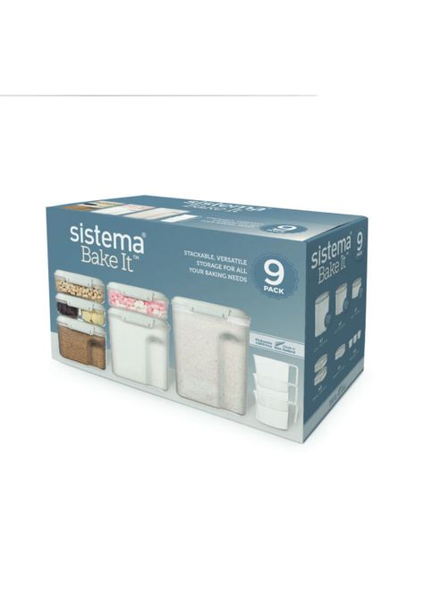 Sistema Set Contenedores Herméticos Bake It 9 Piezas-4