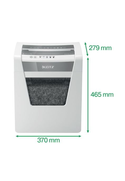 Trituradora Leitz IQ Office Microcorte 2x15mm P5 10 Hojas 23L-2