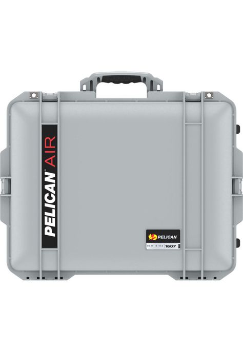 Maleta Pelican Air 1607AirNF sin espuma - Plata-2