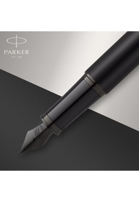 Parker Pluma IM Achromatic Fuente Negro Mate BT-4