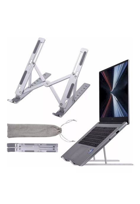 Soporte de aluminio elevador plegable para Notebook-2