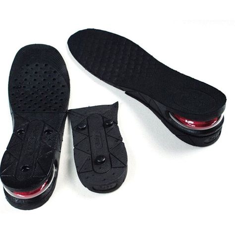 Pack 2 Pares Plantilla Aumenta Altura Pie Completo Hasta 7 cm-0