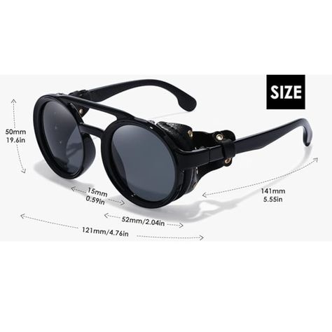 Lentes Steampunk Retro Classic Pilot uv400 MX49-2