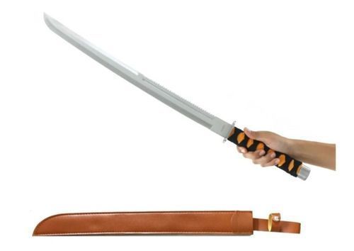 Katana Espada Japonesa Sable Decorativo Diseño Cierra 70 Cm-1