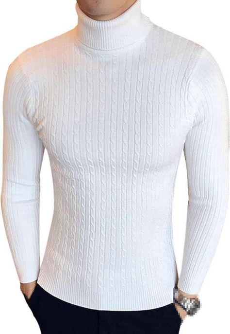 Beatle Camiseta  Con Cuello De Tortuga Para Hombre-0