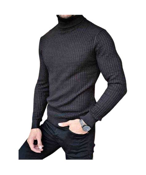Beatle Camiseta  Con Cuello De Tortuga Para Hombre-1