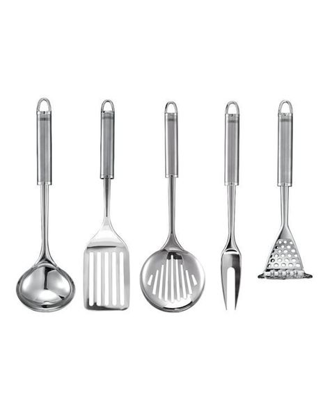 Cucharas para servir de acero inoxidable-1