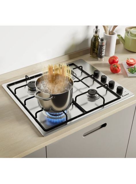 Kit Horno eléctrico y Encimera A Gas FCP602X+ CHW6LBX-1
