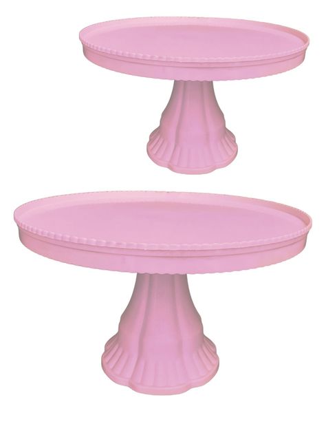 Pack 2 Alzador Redondo para Pasteles 32cm - Rosado-0