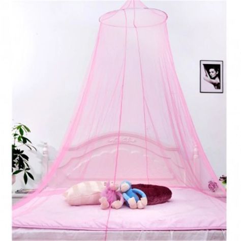 Malla Mosquitera Cerrada Para Cuna - Rosado-1
