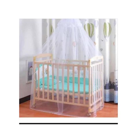 Malla Mosquitera Cerrada Para Cuna - Blanco-1
