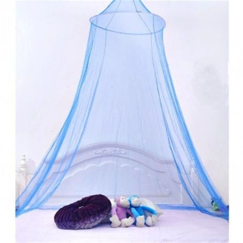 Malla Mosquitera Cerrada Para Cuna - Celeste-1
