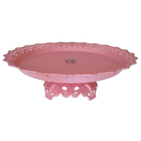 Pack 3 Bandejas Redonda C/Base Baja 21cm/24cm/28cm - Rosado-1