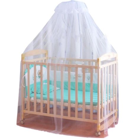 Malla Mosquitera Cerrada Para Cuna - Lila-0