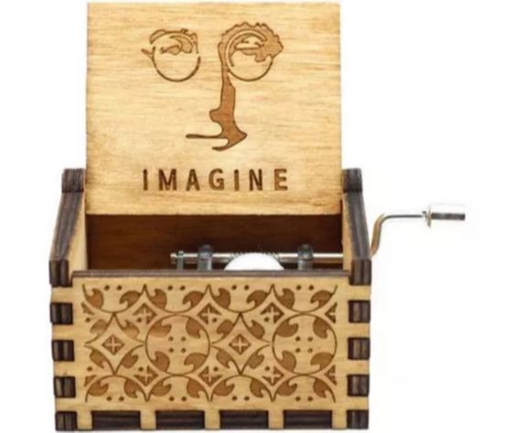 CAJA MUSICAL JHON LENNON IMAGINE -0