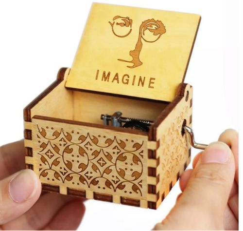 CAJA MUSICAL JHON LENNON IMAGINE -1