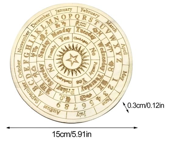 TABLERO CIRCULAR DE PENDULO PARA ADIVINACION-2
