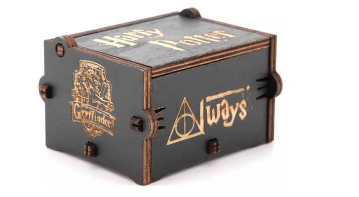 HARRY POTER caja musical Negra-3