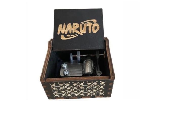 CAJA MUSICAL NARUTO NEGRA-0