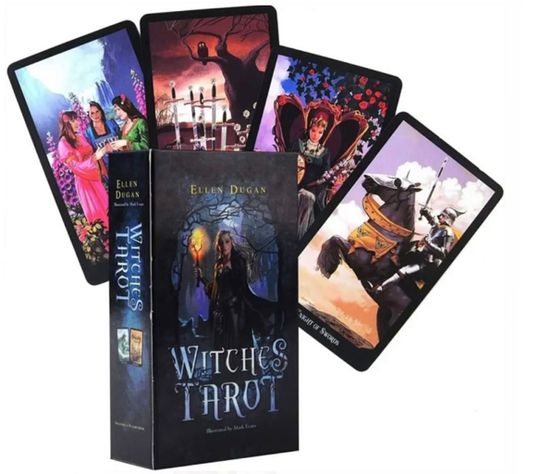 JUEGO DE 78 CARTAS DE TAROT WITCHES TAROT -0
