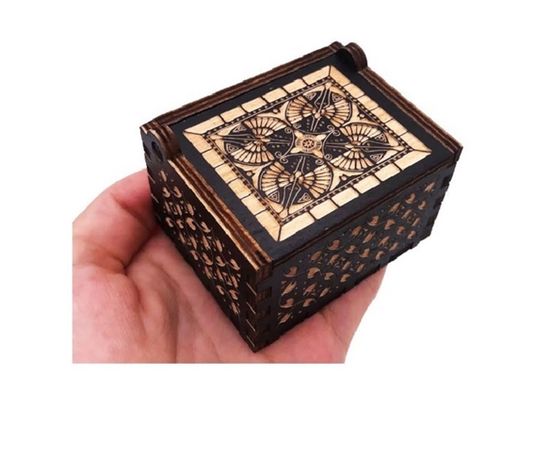 HARRY POTER PLATFORM CAJA MUSICAL NEGRA-1