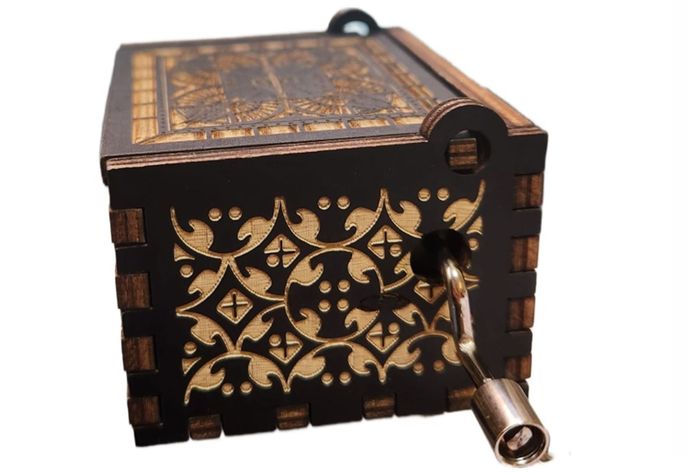 HARRY POTER PLATFORM CAJA MUSICAL NEGRA-3