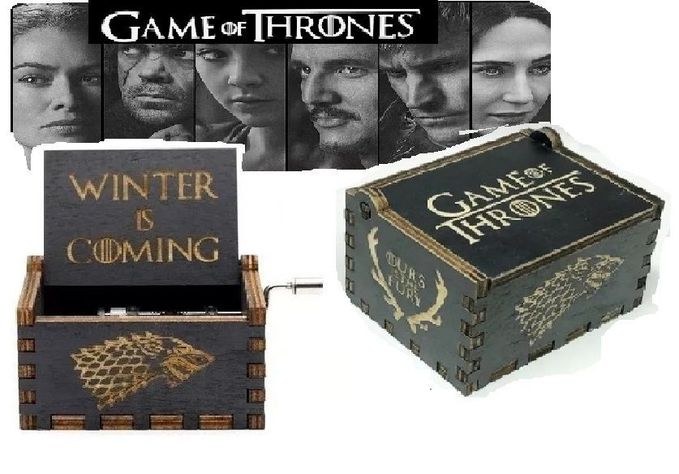 GAME OF THRONES WINTER IS COMING caja musical -4