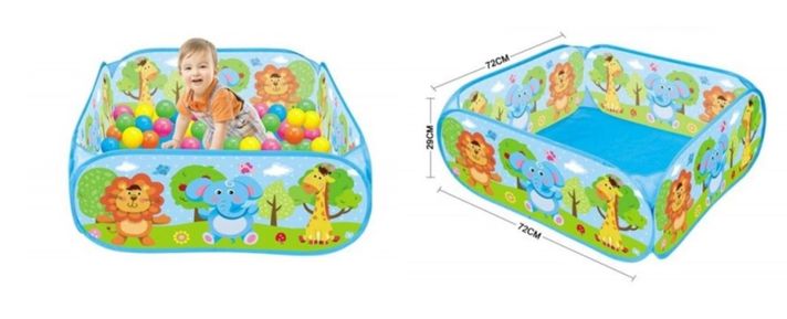 PISCINA DE PELOTAS INCLUYE 30 BOLAS 72X29X72 CM -3