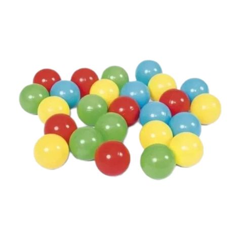MALETA CON 100 PELOTAS PLÁSTICAS DE  COLORES -1