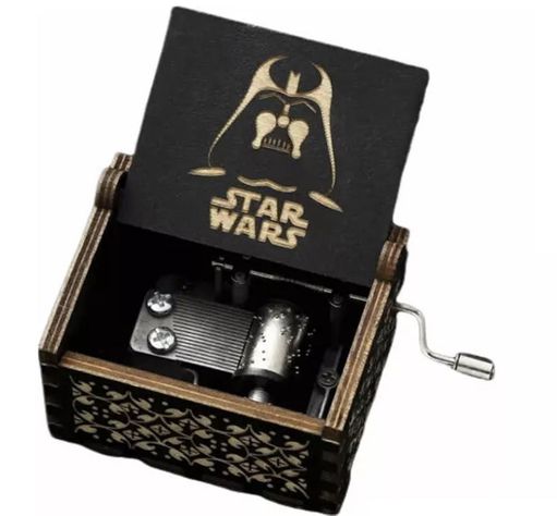CAJA MUSICAL STAR WARS DARTH VADER NEGRA-0
