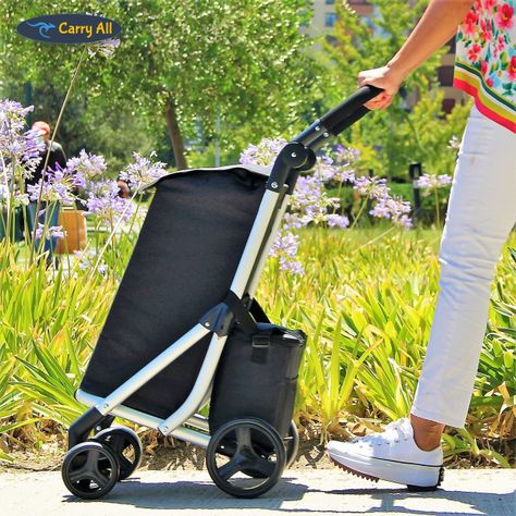 Carrito de Compras Premium Plegable Feria Gympie 55 Litros Bolso Cooler-1