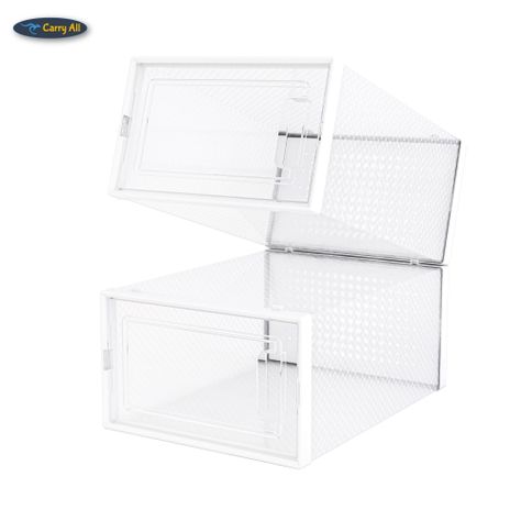 Pack 6 Cajas Organizadoras Zapatos Ropa Varios Apilables Zapatera-1
