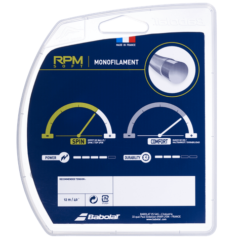 Cuerda Babolat RPM Soft 12M 1.30 Radiant Sunset-1