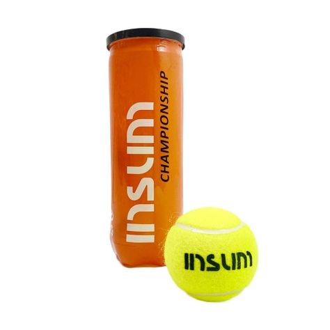 Tarro De Pelotas De Tenis INSUM Championship - X3-0