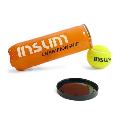 Tarro De Pelotas De Tenis INSUM Championship - X3-1