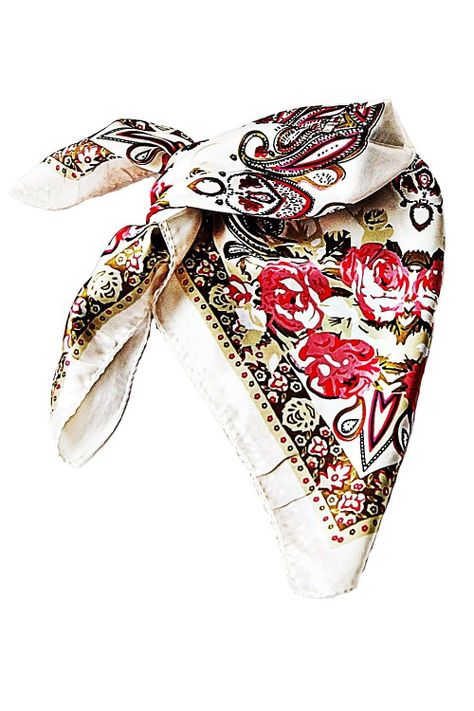Pañuelo Bandana RosasRojo VivaFelicia-0