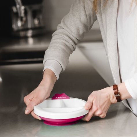 Plato Con Mantenimiento De Temperatura Platö Rosado-3