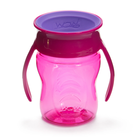 Vaso Wow Cup Baby Tritan Rosado-0