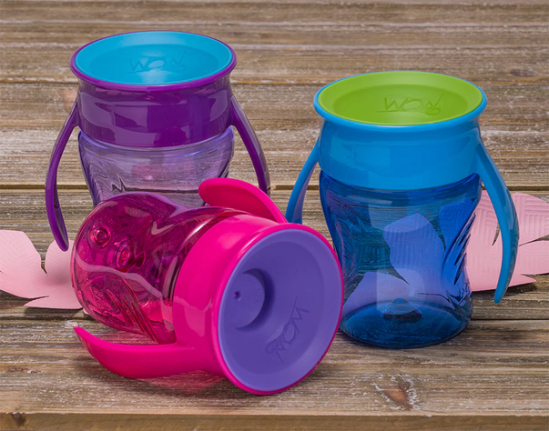 Vaso Wow Cup Baby Tritan Rosado-3