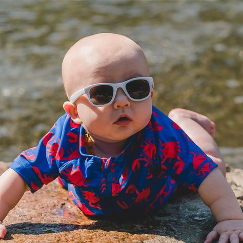 Lentes De Sol Para Niños Surf 0+ Azul-1