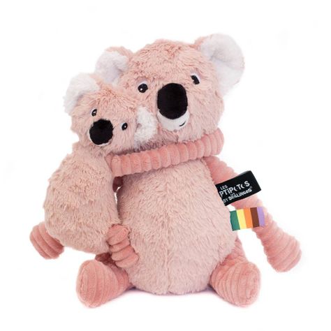 Peluche Koala Trankilou Mamá Y Bebé - Rosa-0