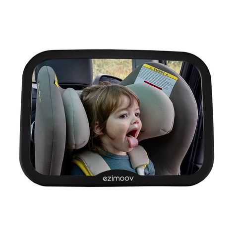 Espejo Retrovisor Infantil Rectangular Para Auto-0
