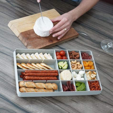 Caja Contenedora XL Para Snacks Rosado-2